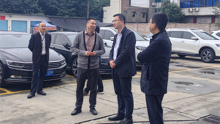 余佰宣副总经理调研绵实股份